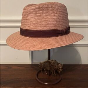Stylish Pink Fedora Hat